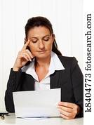 lawyer in the office.