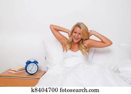 wake up and go. good mood