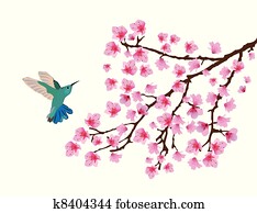 פרח של דובדבן