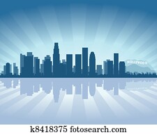Los Angeles skyline Los Angeles skyline