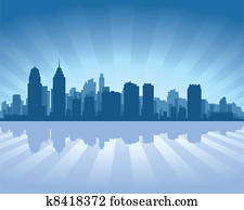 philadelphia, skyline philadelphia, skyline