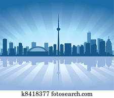 Toronto skyline Toronto skyline