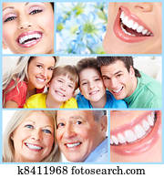 행복하다, 사람, smile.