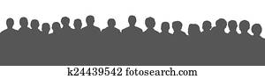 audience silhouette 2 audience silhouette 2