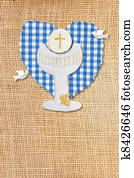 first communion card pretty rustic chalice and pigeons first communion card pretty rustic chalice and pigeons