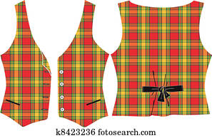 Plaid Vest