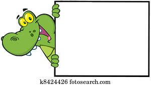 לחייך, תנין