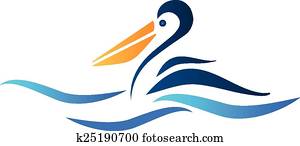 שקנאי, צפור, לוגו