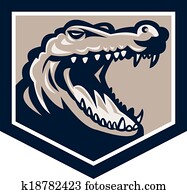 תנין, הובל, חוטם, ראטרו