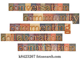 社會, 媒介, 5c, 概念