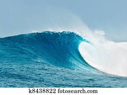 Blue Ocean Wave