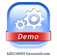 demo button demo button