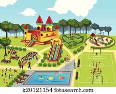Playground map Playground map