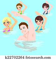 Aqua Gym Hands Up Group Aqua Gym Hands Up Group