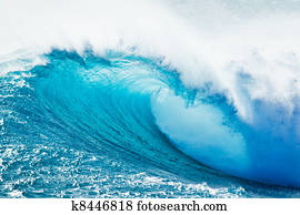 Blue Ocean Wave