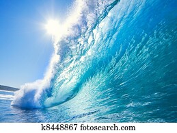 Blue Ocean Wave Blue Ocean Wave