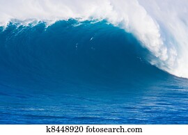 Blue Ocean Wave