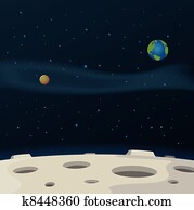 Moon Surface Moon Surface