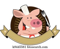 porca, palácio, bandeira