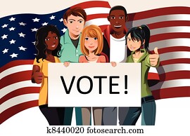 Voting people Voting people
