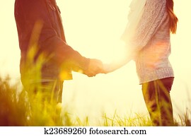 Young Couple in Love Young Couple in Love