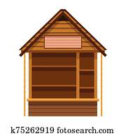 Log Cabin Clip Art | Our Top 730 Log Cabin Vectors | Fotosearch