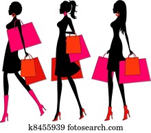 Shopping Girls Shopping Girls