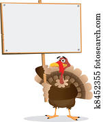 turquia ação graças, sinal