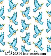 Vector seamless pattern Rosh Hashanah, Shana Tova Vector seamless pattern Rosh Hashanah, Shana Tova