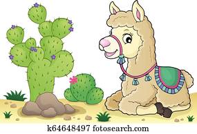 לאמה, תימה, דמות, 4