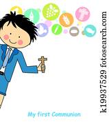 Boy first Communion Boy first Communion