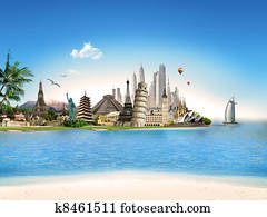 Travel all around the world Travel all around the world