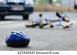 אופניים, תאונה