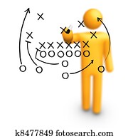 futebol americano, estratégia