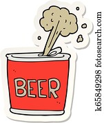 Beer Can Graphics | Our Top 1000+ Beer Can Clip Art Vectors | Fotosearch