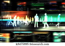 בעצם, אנשים, לעשות עסק, בתוך, ה, בעצם, עולם, של, internet., הראה, עם, להבהב, website,, ו, היטאצ', יסודות, של, design.