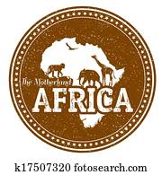 Africa stamp Africa stamp
