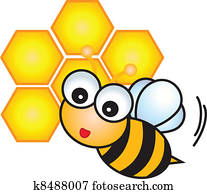 Bee Cartoon Character