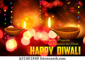 Diwali, feriado, fundo