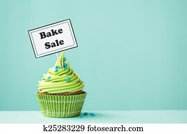 Bake sale cupcake Bake sale cupcake