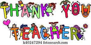 Thank You Teacher Kids Thank You Teacher Kids