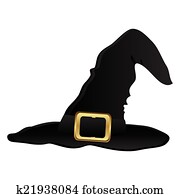 Witch hat for Halloween Witch hat for Halloween