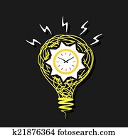 az idő pénz, fogalom, képben látható, gumó