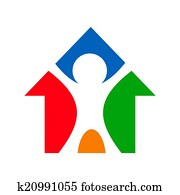 Building a house sign