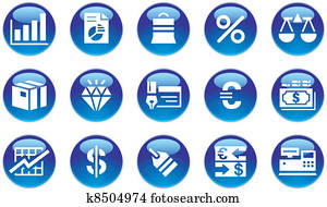 Business & Finance Icons Set