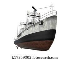 Fishing Boat Isolated Fishing Boat Isolated