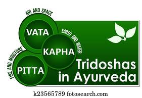 Tridoshas In Ayurveda Three Circles