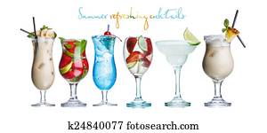 alcoholis, קיץ, קוקטיילים