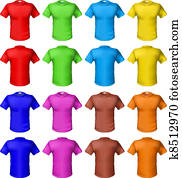 luminoso, colorato, camicie