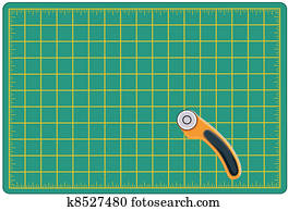 Cutting Mat and Rotary Blade Cutter Cutting Mat and Rotary Blade Cutter